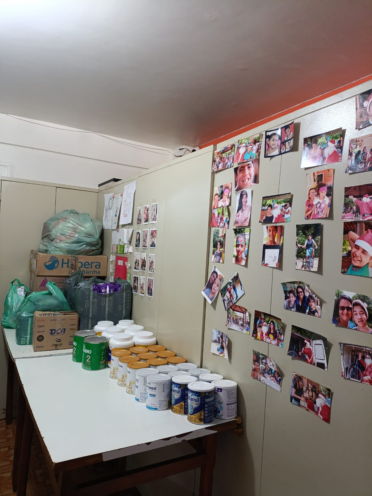 Logística de entrega de donativos